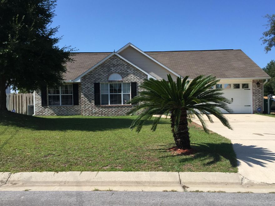 This home is fantastic! Living room has high cathedral ceilings and leads out to a beautiful sunporch overlooking a beautiful backyard that is completely fenced. This home has crown molding throughout, along with plant ledges and upgraded fixtures. The kitchen and dining area is open, and large. Kitchen has beautiful granite and stainless appliances, with an LG 4 French door refrigerator and upgraded cherry cabinets. Bedrooms are roomy, and the baths have granite vanities. This home has an alarm system, and a new a/c unit and heat pump, along with new windows, installed in 2012. This home has been lovingly maintained, and upgraded! Large outdoor storage shed/workshop (320 sq ft) has electricity. Seller leaving Sears Kenmore Elite washer and dryer approximately 3 yrs old.