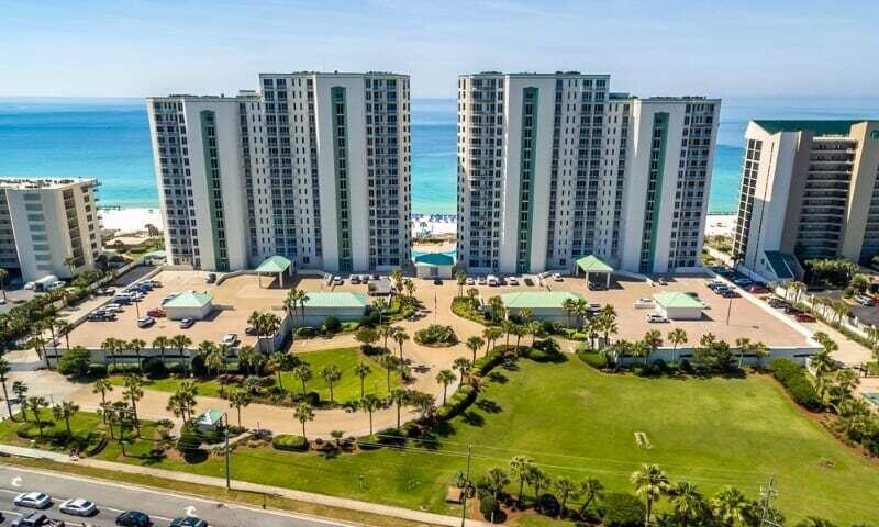 The Renaissance of this 2/2 beachront unit is spectacular. Offering 1362 sq.ft. of luxury it is obvious that the exceptional quality, meticulous craftmanship and design have been flawlessly executed. An ultra modern kitchen features a sleek linear design, w/ a highly organized clutter-free space. Cooktop on Island locks for safety. Under cabinet lighting in kitchen & under both floating vanities enhance the modern design creating a cozy intimate warm feeling. Reflective large-format porcelain slabs throughout emphasize exceptional durability & seamless modern aesthetics creating a clean, bright, expansive space. Automated premium smart shades allow you to control natural light with a single tap of the remote. Pop up TV lift cabinet creates a more minimalist look. Master Bath is a spa-like retreat offering a lavish bathing experience. Featuring an underlit floating vanity, bidet, and elegant tilework that creates an unforgettable visual that invites and impresses. Hall bath has the same lightling and visuals. Touch light swithes throughout, creating the exact ambience you are seeking. Silver Beach has over 600 ft of beachfront, two gulf-side pools, hot tubs, pickleball/tennis, grills and a newly added food service right to your beach chair in season. What a great central location near all things fun! Garage parking with assigned space with secured key fob access. Owner pets are allowed.