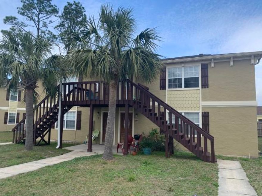 Move in SPECIAL $200 off first month's rent! Available NOW!! 2bd/ 1 bath apartment in the heart of Panama City, close to Tyndall AFB, shopping, and beaches This is a second-floor unit. The kitchen has plenty of cabinet space. Bathroom has shower /tub combo. Washer and dryer hookups in the unit. Garbage and lawn included. Sorry no pets and no smoking in the unit. Minimum 600 FICO credit score required in addition to meeting applicant rental criteria. Applications are done at www.RentGoodLife.com