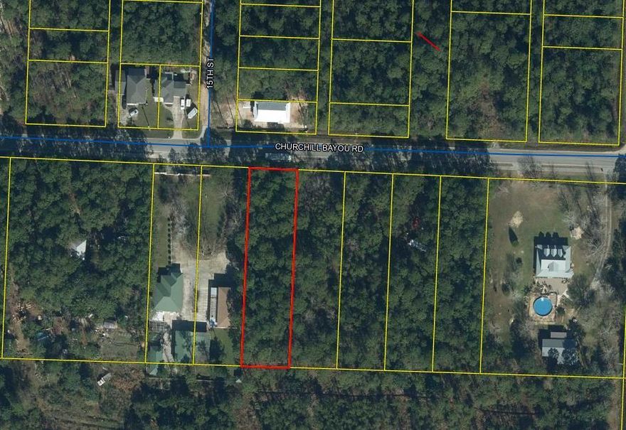 OVER 1/2 ACRE! Wooded lot on County paved street in historic Old Santa Rosa Beach. Features paved driveway access with culvert in place ($$$) and sidewalk. Conveniently located to nearby shopping, restaurants, medical. Only 1 mile to County Park/Cessna Landing affording boat launch into Hogtown Bayou.  5 min. to beaches/County Park/Public access. Easy, direct access to U.S. Hwy 331 across Chat Holly Road. NO HOA! Set up camp with RV, camper/trailer while cogitating on building  your dream home in South Walton County.