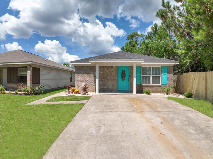 INVESTOR ALERT! Here's your next updated & fully furnished Airbnb or primary home ONLY 1 mile to Navarre beach! Gross Revenue for 2023 was $51,215. This property is turnkey with ALL amenities conveying with the property and property management for out of state buyers, if needed. No HOA! Over $75,000 in rehab costs, furniture, and amenities. New Fence, backyard patio (pavers), and fire pit. Termite bond recently installed and transferable. Survey available! Come see this property before it is gone! The listing agent is the owner and has vested interest in the property.