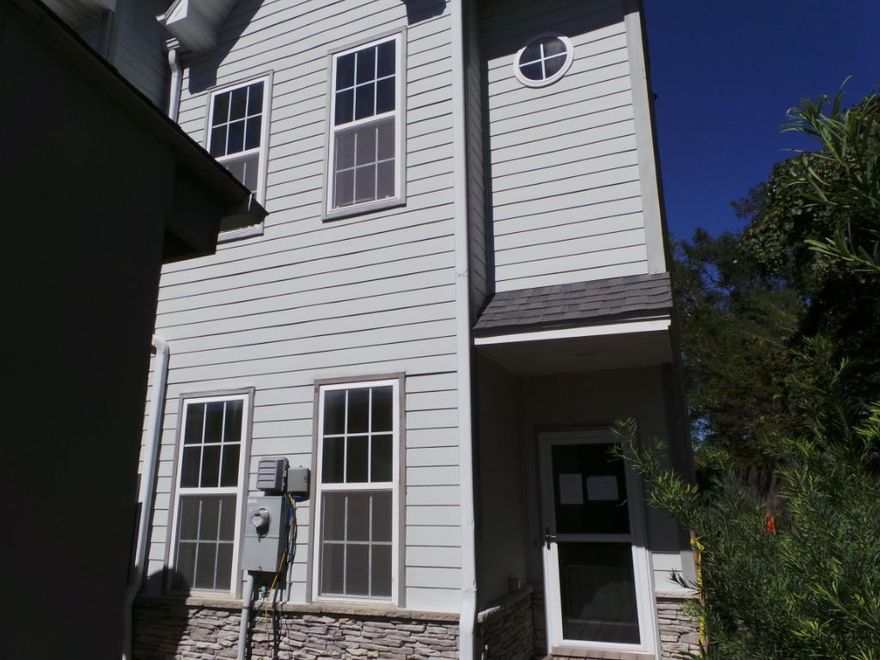 Affordable WaterFront In Navarre!! Have your piece of Paradise with this coveted, end-unit TownHome in Hidden Bay S/D directly on East Bay. Interior features Three spacious bedrooms Three Full bathrooms, over 2000sqft of functional floor plan, high ceilings on all Three floors and TWO balconies for glorious water views. Kitchen boasts beautiful granite countertops and matching stainless steel appliances convey with sale. Third floor can be your Owner's Suite with a second master suite on second floor with its own private balcony. Community offers an in-ground pool for your enjoyment along with access to the dock for fishing or star gazing. TownHome is convenient to Hurlburt Field, beaches and just a short drive to Pensacola!