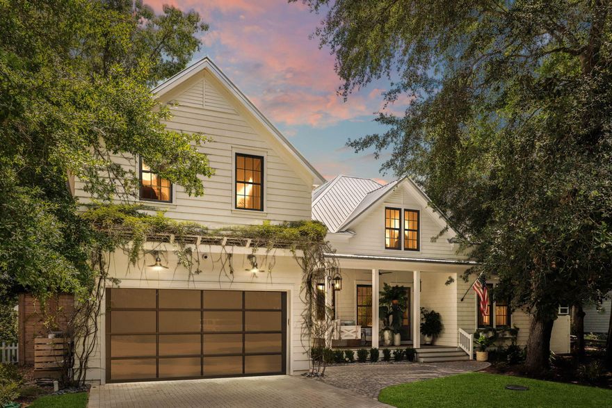 Welcome to 191 Morrison Avenue, an exceptional canal-front home in the heart of Point Washington offering 5 bedrooms, 4.5 bathrooms, and a private backyard oasis complete with a heated and chilled pool. This thoughtfully designed property blends high-end features, smart home technology, and serene waterfront living just minutes from 30A's world-famous beaches. Inside, the home features an open and airy layout filled with natural light and modern finishes. The gourmet kitchen flows effortlessly into the main living space, perfect for entertaining or relaxing with family and friends. Sonos surround sound fills every room, while spray foam insulation and a zoned, fully communicating HVAC system keep the home comfortable and energy-efficient. Each bedroom is generously sized, and the bathrooms are appointed with quality finishes that reflect the home's attention to detail. Metal air ducts enhance air quality and efficiency, while a commercial ice maker in the garage ensures you're always ready for gatherings.Step outside to a beautifully landscaped yard with outdoor lighting and direct canal access--ideal for paddleboarding, kayaking, or simply enjoying the peaceful water views. The backyard also boasts a resort-style pool equipped with Hayward Omni Logic controls, a heater, and a chiller to keep it perfect no matter the season. Additional upgrades include Acquor hose bibs, a security system, and plenty of smart, functional touches throughout. 191 Morrison Avenue is the perfect blend of luxury, comfort, and coastal convenience.  Schedule your private showing today.