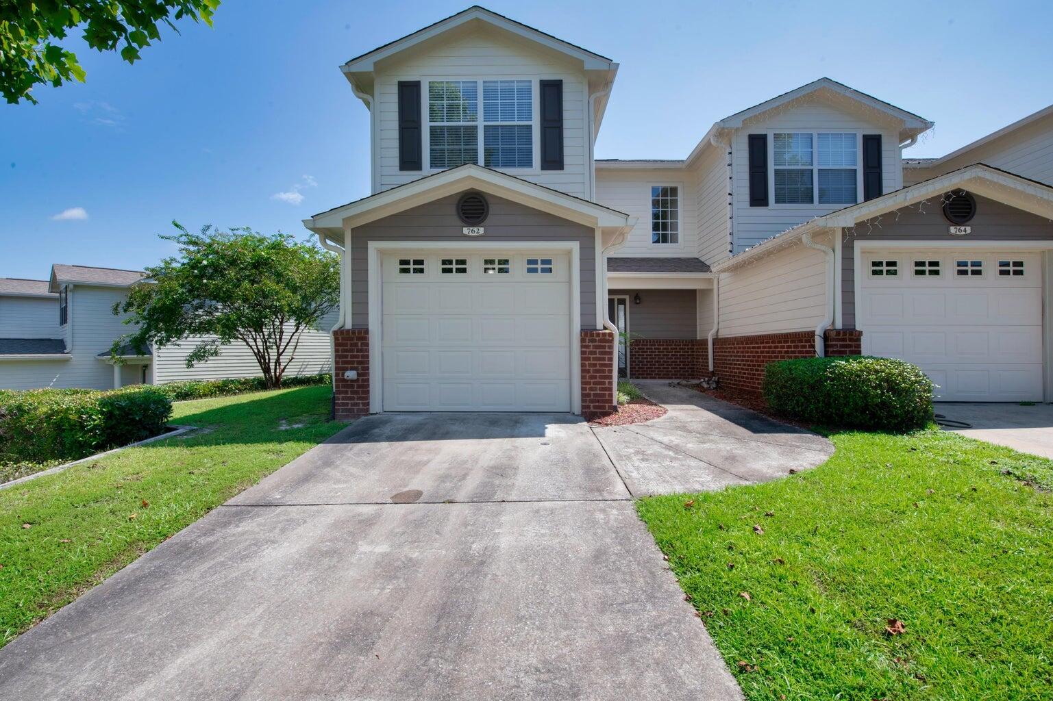 Great investment property or home for someone that wants to put some sweat equity into it.! This property is being sold AS IS. Home needs some TLC which price reflexs. Downstairs flooring 2021, Upstairs carpets need replacing. .Great location!! Located on the Southwest side of Crestview. Eagles Landing is a highly sought after community with a pool. 3 bedroom and 2 1/2 bath townhome on the corner with extra parking. HVAC is 2022 HOA covers roof.