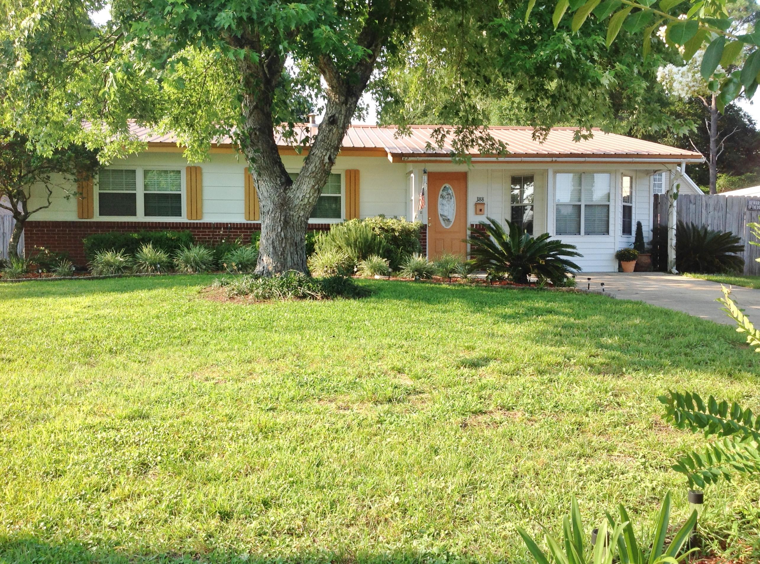 Prepare to be charmed! This 3 bedroom, 2 bath pool home AND 2 bedroom Guest Cottage is now available for SALE! Metal roofed main home has 3 bedrooms, Dining area, Living room with bay window and Hobby room or office, walk in pantry, and kitchen leading to huge screened porch, Laundry room and another full bath. Sparkling in-ground pool has new liner. A path leads to the 2 bedroom guest cottage with 1 full bath and kitchenette with possibility to add a gas stove, should you desire. Cottage will have a new roof soon. There's a utility shed for your lawn & pool equipment. Step through the arbor to the relaxing sitting area. Sit around the fire pit on cooler nights. Lovingly maintained with so much to offer! From the road, you'd never guess what a paradise exists once you step inside! HURRY!