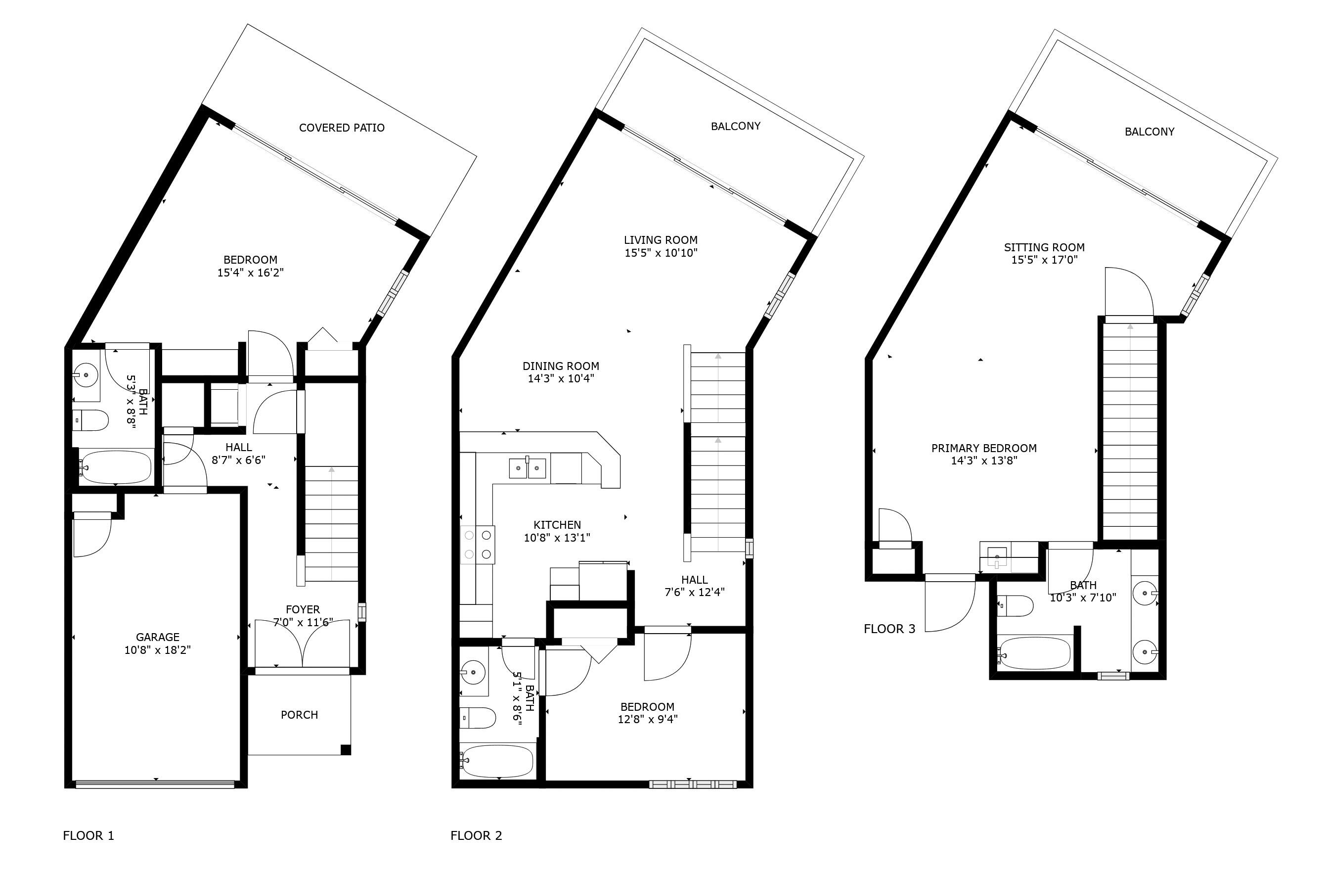 BEACH POINTE T/H REPLAT LOT 1 BLK 8 - Residential