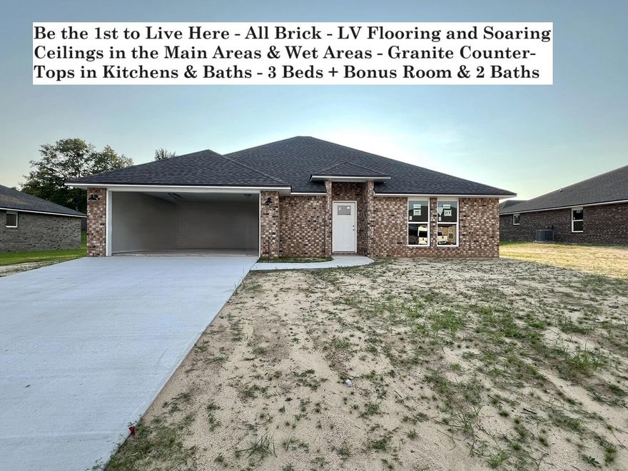 ALL BRICK Home, 3 Bedrooms PLUS Bonus Room