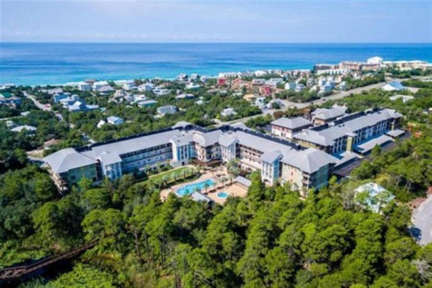 3 Bedroom/ 3 Bath Condo in Red Fish Village Located in M2 Building which is purely residential, offering convenient access to the pool, children's playground, the village green, and the owners lounge. Redfish Village in Blue Mountain Beach is a luxury community that combines the very best of 30a beach living with an idyllic nature setting on Redfish lake. 80 residential condominiums, superior amenities and exclusively selected merchants. Amenities include: private beach access, swimming pool (adult/kids), village green and events lawn, community room, library, theater, fitness room, concierge, covered parking, children's playground, outdoor kitchen, lake pavilion, promenade, mezzanine lounge.