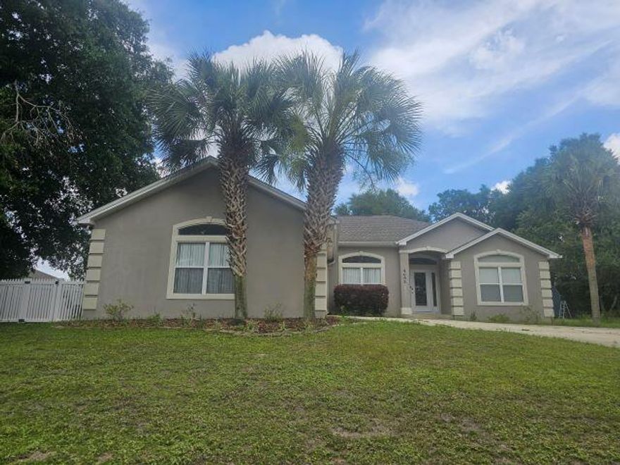 AVAILABLE NOW! LAWN CARE INCLUDED! Stunning 3 bedroom 2 bath home nestled on a cul-de-sac in South Crestview.  Raised tray ceiling, woodburning fireplace, wood look tile flooring, separate dining room and split floor plan are just a few of the features this beauty provides.  Stainless appliances, breakfast bar and eat in area overlooking large screened in patio perfect for entertaining.  Just minutes from Duke Field SFG.  Non-warranted washer and dryer provided.  No pets, no smoking, no vaping.  Credit and background check required for occupants age 18 and older.