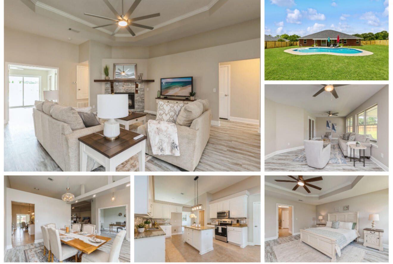 *** Price improvement and 2/1 rate buydown!! First year 4.75 %. Second year 5.75 %.*** Totally renovated pool home on half an acre in Carnegie Hills. If you are looking for a large family home with over 3000 square feet, this is the one for you. This 4 bed/ 3bath home has a formal dining room and office. You will find fresh paint, new flooring, new light fixtures. and a new epoxy floor in the garage. A new roof was recently installed along with fresh landscaping. There is a large heated and cooled Florida room and an outside covered porch. Did we mention the pool? This home has everything you have been looking for and more.