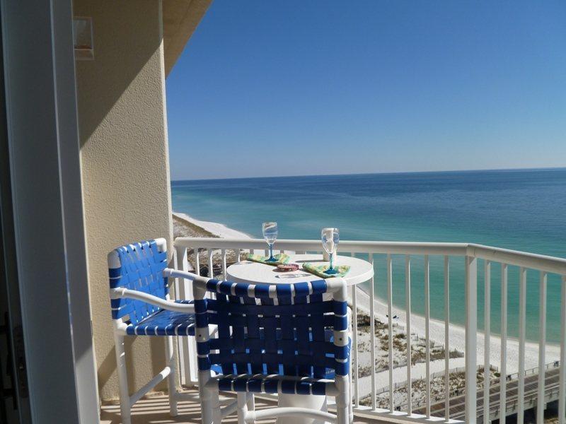 Must see this beautifully furnished Gulf front condominium. It has many upgrades such as granite counter tops, tile floors in the kitchen, hallway and bathrooms.Please note that this 1 BR is more like a 2 BR with a king bed in the master BR, two twin bunk beds in the hallway, and a queen sleeper sofa and can sleep up to 6 people. Enjoy amazing views of the Gulf of Mexico from the balcony. This unit has a great rental history in 2015 gross rental rates were $32,500.