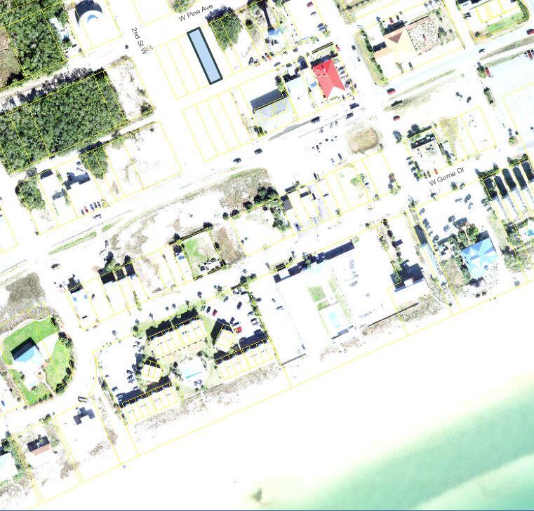 Lot available to walk at your leisure! This is an amazing lot with Gulf and Bay views likely from a two story house on pilings. This lot and surrounding lots are high and dry with uplands vegetation. The beach is a short and easy walk.