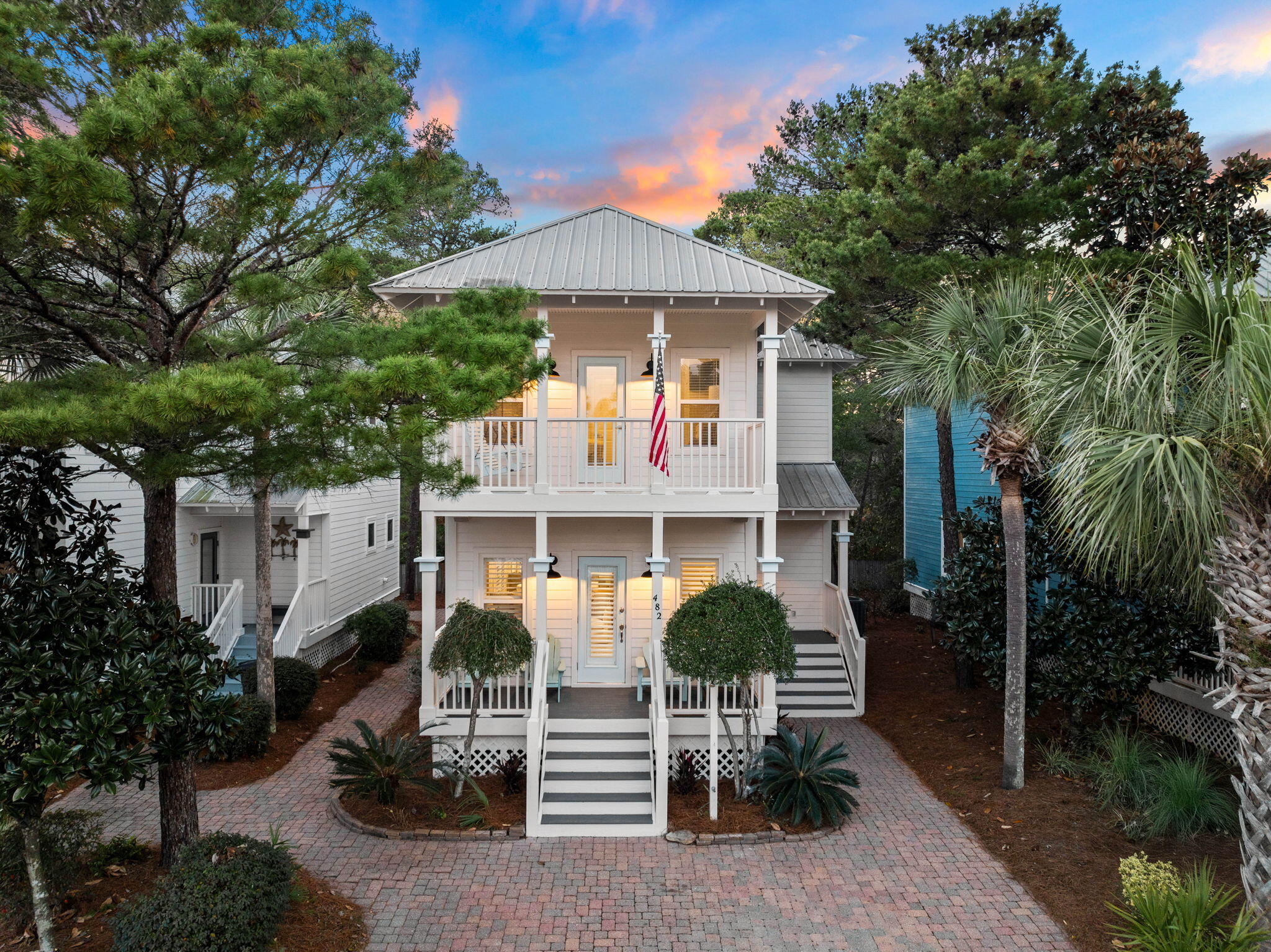 Welcome to coastal living at its finest! This stunning 4 bedroom, 3 bathroom home with a golf cart garage is perfectly situated in a gated community on 30A, offering both privacy and convenience. Spanning over 1,500 square feet across two stories, this completely renovated gem boasts modern finishes and timeless charm.Outside, enjoy the community pool or take a stroll/ride to Ed Walline Public Beach Access, where sugar-white sands and emerald waters await. Whether you're looking for a permanent residence, vacation home, or investment property, this home is a dream come true on 30A.Schedule your private tour today and experience the best of beachside living!