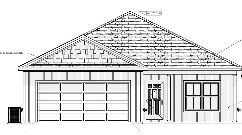 Welcome to the highly desirable Riverwalk community in Freeport, Florida, where coastal living meets modern luxury. This stunning new construction home offers an incredible opportunity to own a beautiful residence in a prime location. This home features a spacious two-car garage and approximately 1500 square feet of living space, providing both functionality and comfort. The open floor plan creates a seamless flow throughout the main living areas. Step inside and be greeted by the exquisite interior features that adorn this home. The kitchen showcases quartz countertops, white shaker cabinets, luxury vinyl plank flooring, and stainless steel appliances, creating a sleek and stylish space for culinary enthusiasts. The high-quality finishes throughout the home are sure to impress.