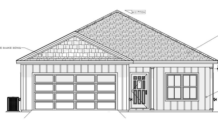 Welcome to the highly desirable Riverwalk community in Freeport, Florida, where coastal living meets modern luxury. This stunning new construction home offers an incredible opportunity to own a beautiful residence in a prime location. This home features a spacious two-car garage and approximately 1500 square feet of living space, providing both functionality and comfort. The open floor plan creates a seamless flow throughout the main living areas. Step inside and be greeted by the exquisite interior features that adorn this home. The kitchen showcases quartz countertops, white shaker cabinets, luxury vinyl plank flooring, and stainless steel appliances, creating a sleek and stylish space for culinary enthusiasts. The high-quality finishes throughout the home are sure to impress.