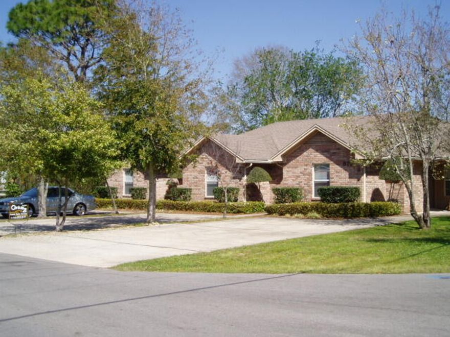 This delightful one-story townhome is an end unit offering added privacy. It features a spacious living room with an open floor plan and a separate dining area. Sliding glass doors lead to a private patio perfect for relaxing or entertaining. The master bathroom includes a garden tub, and there is plenty of closet space throughout the home. Lawn service and pest control are included in the rent, provided by the owner. Sorry, no pets allowed. All Coastal Realty Services residents are enrolled in the Resident Benefits Package (RBP) which includes renters insurance, HVAC air filter delivery (for applicable properties) and our best-in-class resident rewards program, and much more! More details upon application.