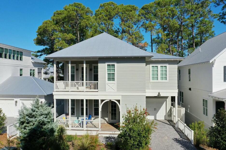 Welcome to 336 Cabana Trail, a breathtaking coastal retreat nestled in the vibrant heart of Santa Rosa Beach. This exquisite property is perfect for both personal enjoyment and as a lucrative short-term vacation rental investment. Spanning 2,330 square feet of meticulously designed heated and cooled living space, this home features four spacious bedrooms and four luxurious full bathrooms, making it ideal for family living and entertaining.The open-concept layout floods the home with natural light, accentuating high ceilings, custom woodwork, and premium finishes throughout. The gourmet kitchen is a chef's delight, equipped with top-of-the-line stainless steel appliances, elegant quartz countertops, and a generous island that seamlessly connects to the inviting dining and living areas. The master suite serves as a serene retreat, complete with a spa-like en-suite bathroom and a spacious walk-in closet.

Additional highlights include a one-car garage and a special seller offering a credit for interior painting, allowing you to customize the space to reflect your personal style. The community features a lovely pool, perfect for relaxation on warm days. Conveniently located close to charming boutiques, fine dining establishments, and the scenic 30A bike path, this exceptional property provides the perfect blend of luxury and convenience. Furniture updates in living area coming end end of March and will also convey. Don't miss the opportunity to own this coastal gem. Schedule your private showing today and take the first step toward making 336 Cabana Way your new home or investment property!