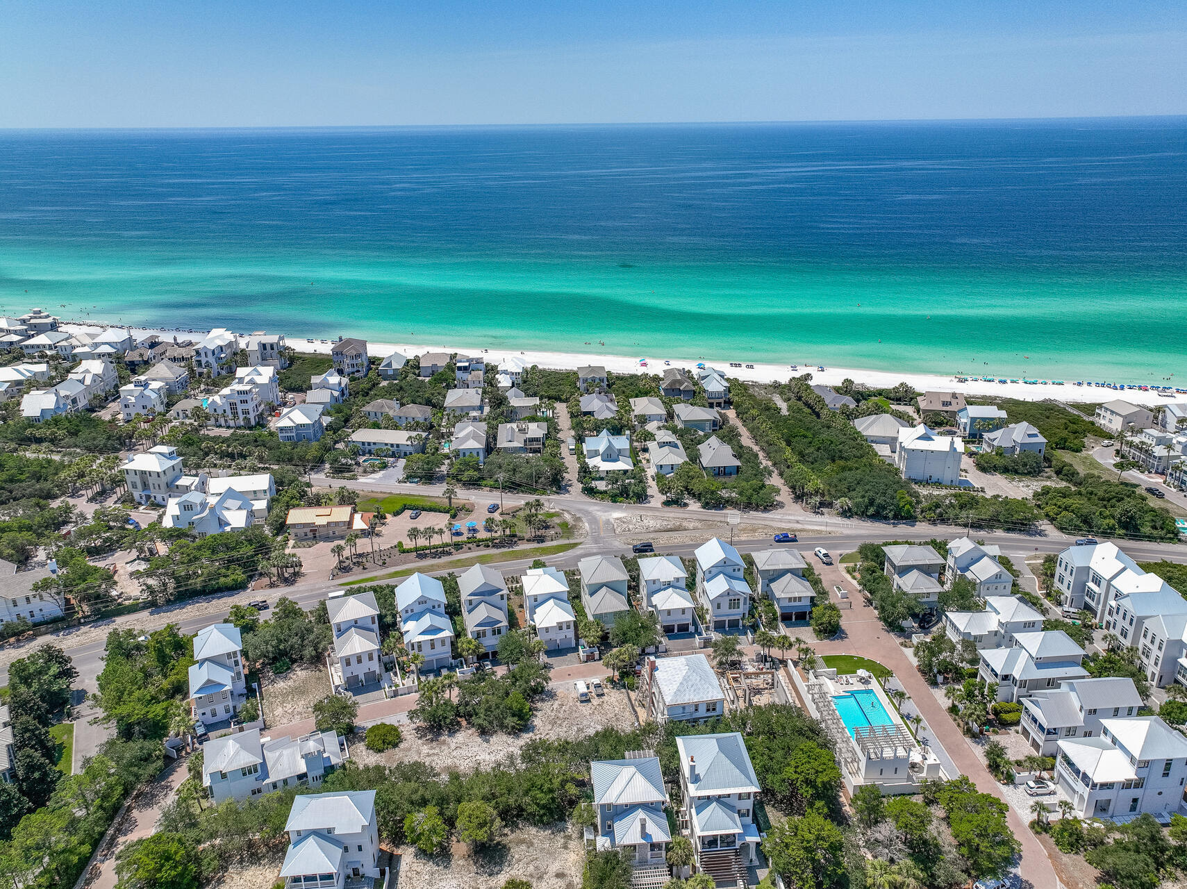 The PERFECT spot for your new beach home. Seanest Village is an exclusive, gated coastal community in beautiful Seagrove Beach on East Scenic 30A.The community includes 43 home sites and an incredible dual tiered modern luxury pool with an infinity edge, abundant deck space, a community grill and a tower sitting area for taking in the gulf breezes and deeded beach access. Many homes have built with similar stylistic details as popular 30A communities such as Rosemary Beach. This is a limited Service Listing.
Please contact 205.495.6341 with any questions or for gate access.
The Seller is making no claims or warranties of such property. It is the sole responsibility of the buyer to inspect the property to determine its condition. Both the Seller and the Buyer agree to hold harmless the listing agents Lokation Real Estate brokerages from liability regarding the property terms and conditions.