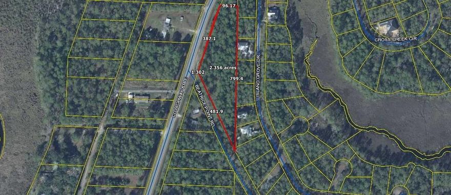 2.36 acres with over 800 feet of Bay Loop Rd. Frontage. This lot has the room for large home , garages, barn or so much more. If your looking for space come see this.Signs will be around 800 feet apart at each end.
