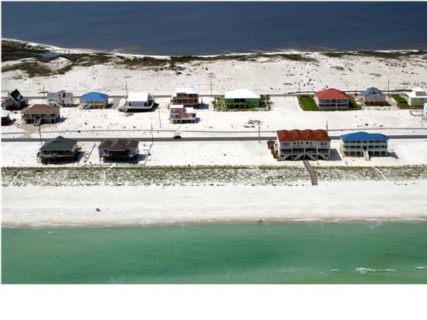 An amazing Gulf Front lot in Navarre Beach! Imagine enjoying tremendous beach views from the home you could build on this property - make your dreams come true! Owner is a licensed Florida Real Estate Broker.