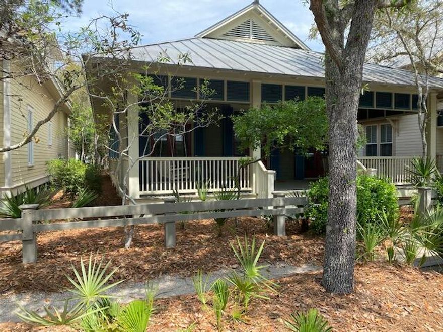 Lovingly Built and Cared for by the Original Owners 67 Mystic Cobalt is what Watercolor is all about.  A small perfect Beach Cottage tucked in amongst our Scrub Oak trees with easy access to all Watercolor and 30A have to offer. LISTED FOR COMP PURPOSES ONLYSOLD DATE 4-15-22