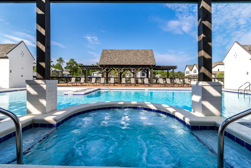 Ridgewalk at Santa Rosa Beach is a non rental community near 30A. This is the Biarittz floor plan.