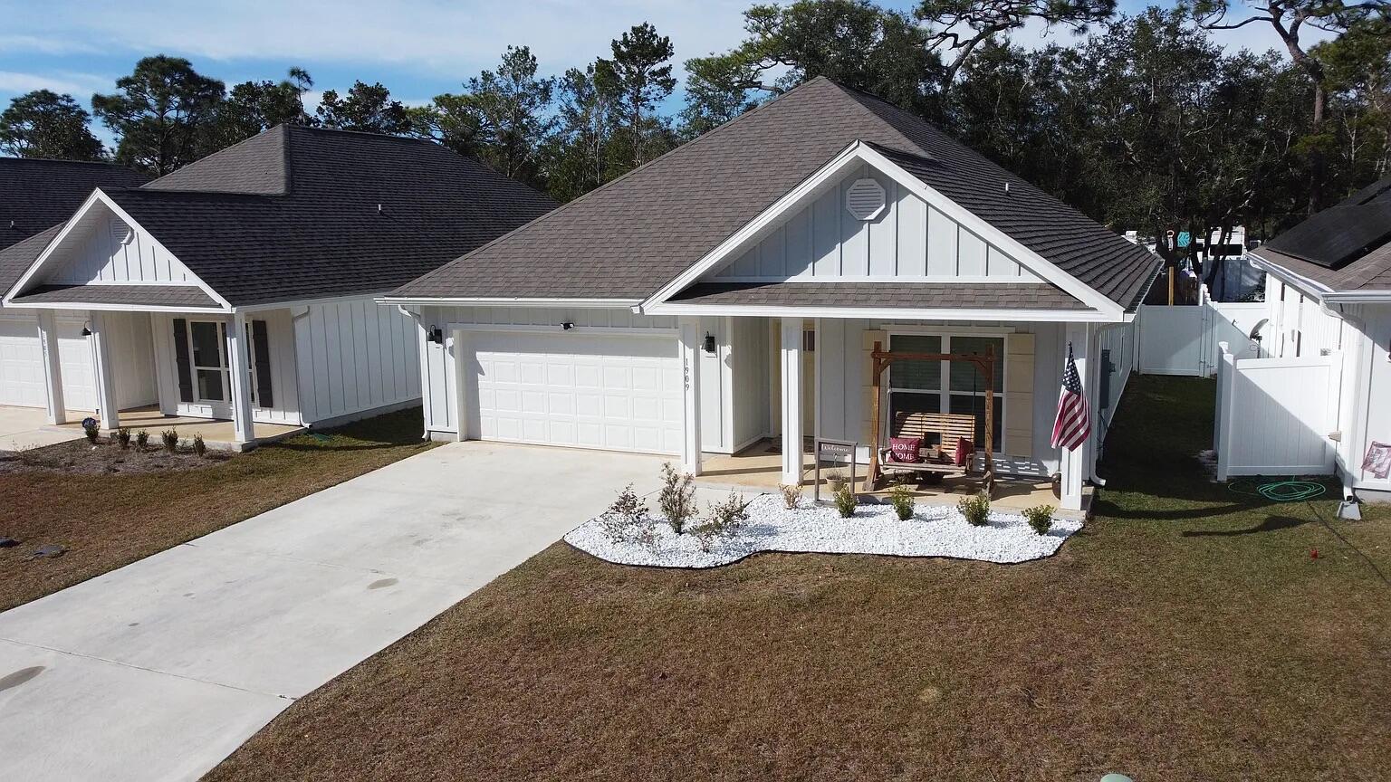 AVAILABLE IN APRIL!! Welcome to your new home in sought-after Brooks Landing community, just moments from the beach! This like-new 4bed/2bath home offers exclusive 20' deeded access to Santa Rosa Sound and a bright, open layout with trey ceilings in the living room. The chef's kitchen features granite countertops, stainless steel appliances, a corner pantry, center island, and quiet dishwasher. The spacious primary suite includes a trey ceiling, garden tub, walk-in shower, & large closet. Enjoy durable wood-look floors, carpeted bedrooms, a smart connect system, and energy-efficient design. NO smoking. 600 minimum FICO credit score required in addition to meeting rental criteria. Pets allowed upon approval with a non-refundable pet fee. All applicants are required to complete an application on https://onefamilypropertyservices.petscreening.com/
regardless of if they own a pet or not. Applicants with an ESA are also required to complete the application.
This property is a part of a Homeowners Association and tenants will be required to adhere to certain rules and restrictions. If you have any questions, you may request to view the HOA Covenants prior to application.
** Fees Required once an application is approved include, but may not be limited to: Security Deposit, Non-Refundable Fees (cleaning and rekey), $20 Certified Mail Fee, and Pet Fees (when applicable).