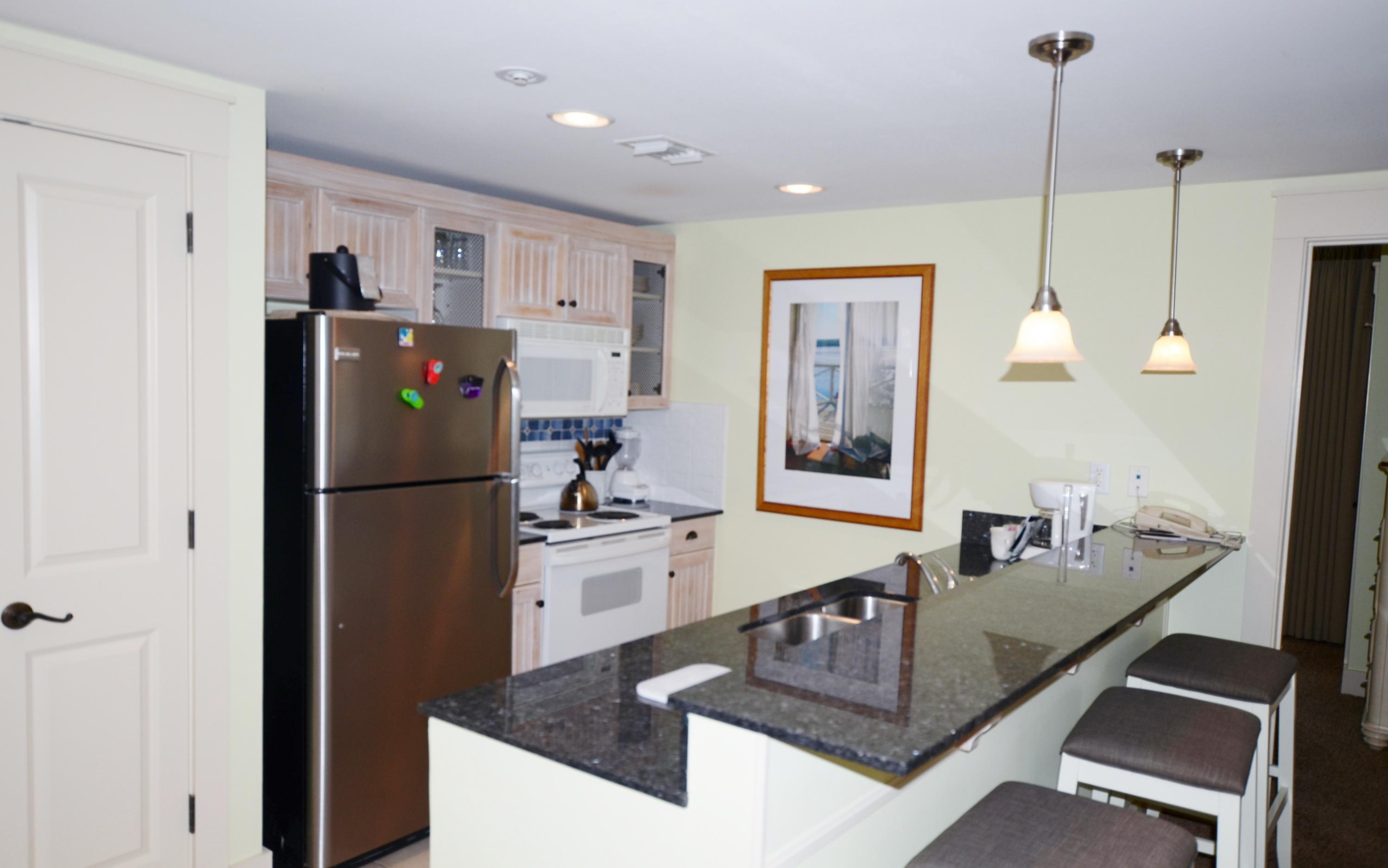 BEAUTIFULY FURNISHED WITH ALL UTILITIES INCLUDED! Available as early as 8/15/17, no later than 10/1/17 for a 6 MONTH LEASE. This Two Bedroom , End Unit condo features an open floor-plan, granite counters, in-unit W/D and an Extra Large balcony overlooking Baytown Wharf. Come see what all Resort Living has to offer. . Amenities included with the lease of this home are daily kayak, bike and bogie board rentals. Daily tennis court time, fitness club access (with spa and steam rooms), access to the resorts three pools, and discounts on golf and beach set-ups are also included. A $100 administrative fee may apply.