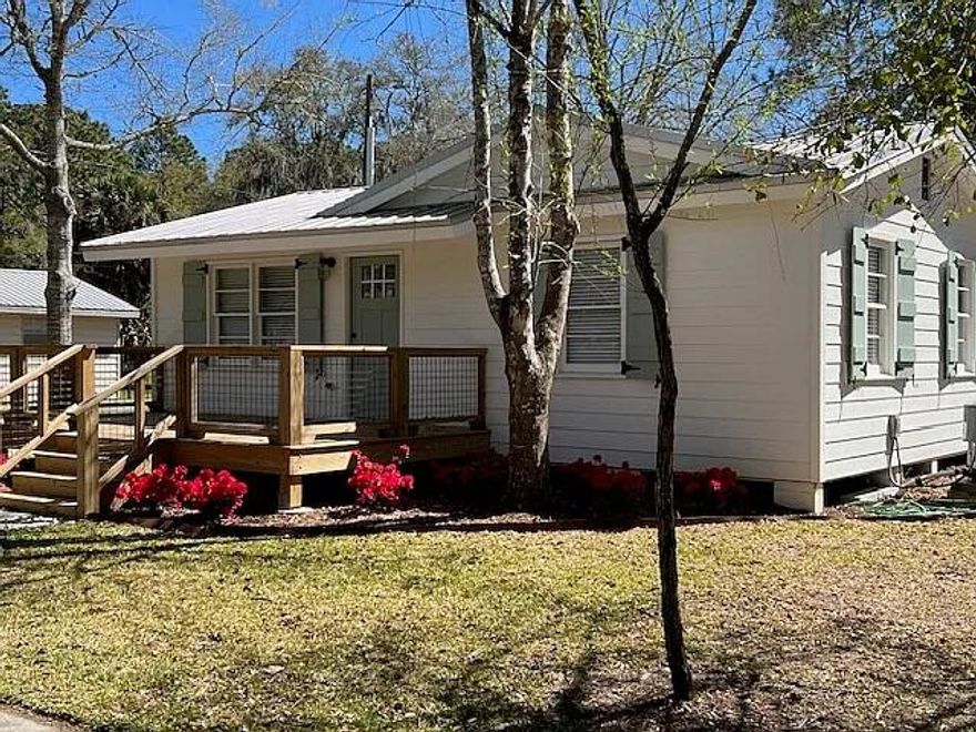 Discover the perfect blend of vintage charm and modern comfort in this beautifully updated 2-bedroom, 1-bath cottage nestled in the heart of Santa Rosa Beach. With 800 square feet of thoughtfully designed living space, this home offers a cozy retreat just minutes from the Emerald Coast's stunning beaches.Inside you are welcomed by the warmth of original hardwood floors that add character and charm to the living spaces. The cottage has been tastefully updated while preserving its coastal appeal, including central air conditioning for year-round comfort.The kitchen offers modern appliances and a clean, functional layout that opens up to the main living area--perfect for relaxing evenings or casual entertaining. Each bedroom is bright and inviting, offering ample closet space and natural light. The bathroom features updated fixtures with a fresh, timeless style.

Outside you'll enjoy your new deck, ideal for morning coffee, outdoor dining, or soaking in the Florida sunshine. Surrounded by mature trees and the laid-back vibe of Santa Rosa Beach, this home offers both privacy and convenience.

Located just 4 miles to 30A, local shops, dining, and outdoor activities, this cottage is a rare find for long-term renters looking to enjoy everything the Gulf Coast lifestyle has to offer.

*Background, credit checks
*This property is not pet friendly
*Move out clean fee