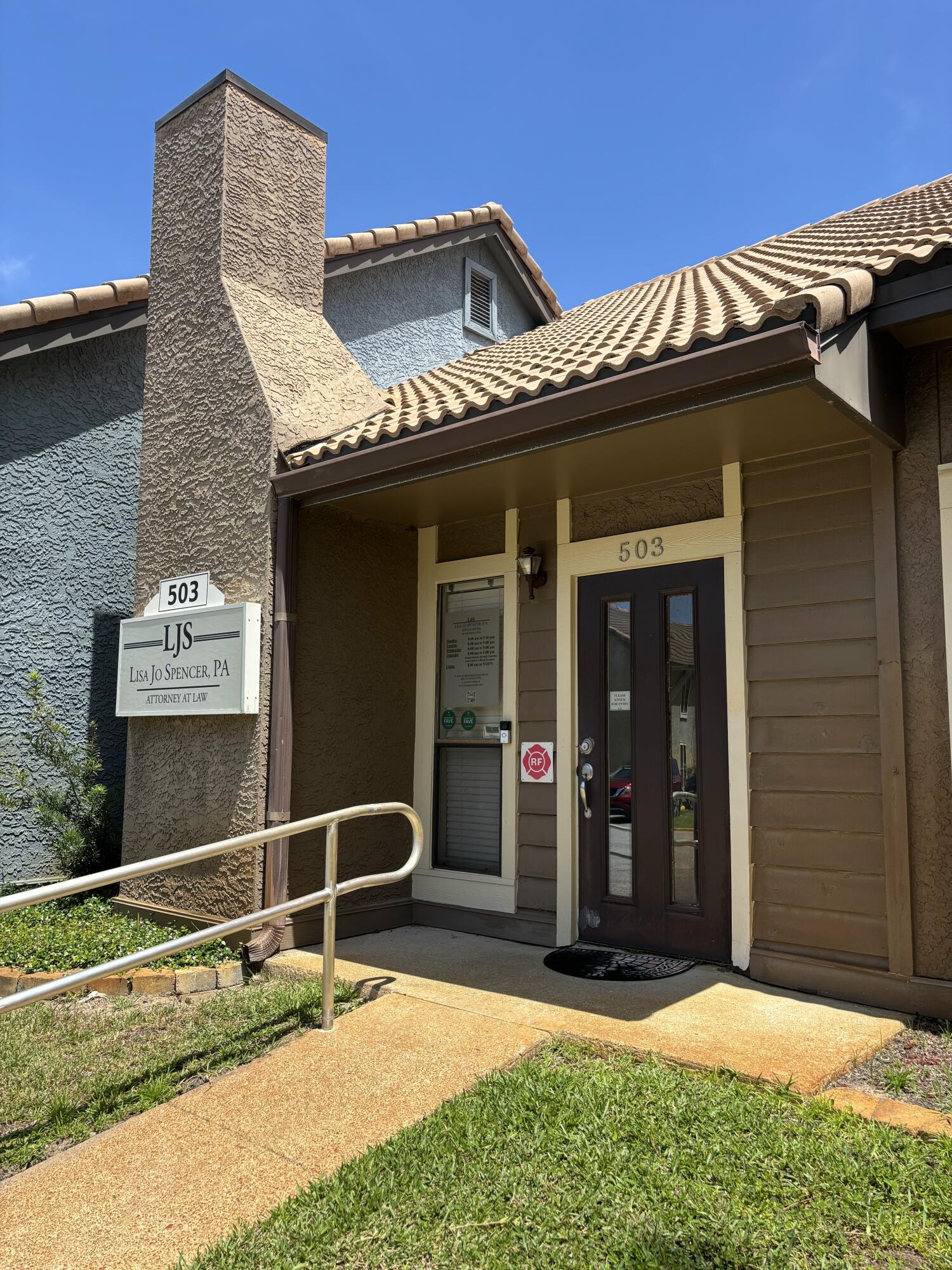 Fantastic two-level office condo at Santa Rosa Office Plaza in Mary Esther, FL. The unit is vacant and ready for your business or as an investment property.Unit 503 is 1,296 sqft. The downstairs area consists of a large reception/waiting area, two offices, a conference room, a break room area, and one restroom. There are 4 additional offices upstairs and plenty of storage areas.