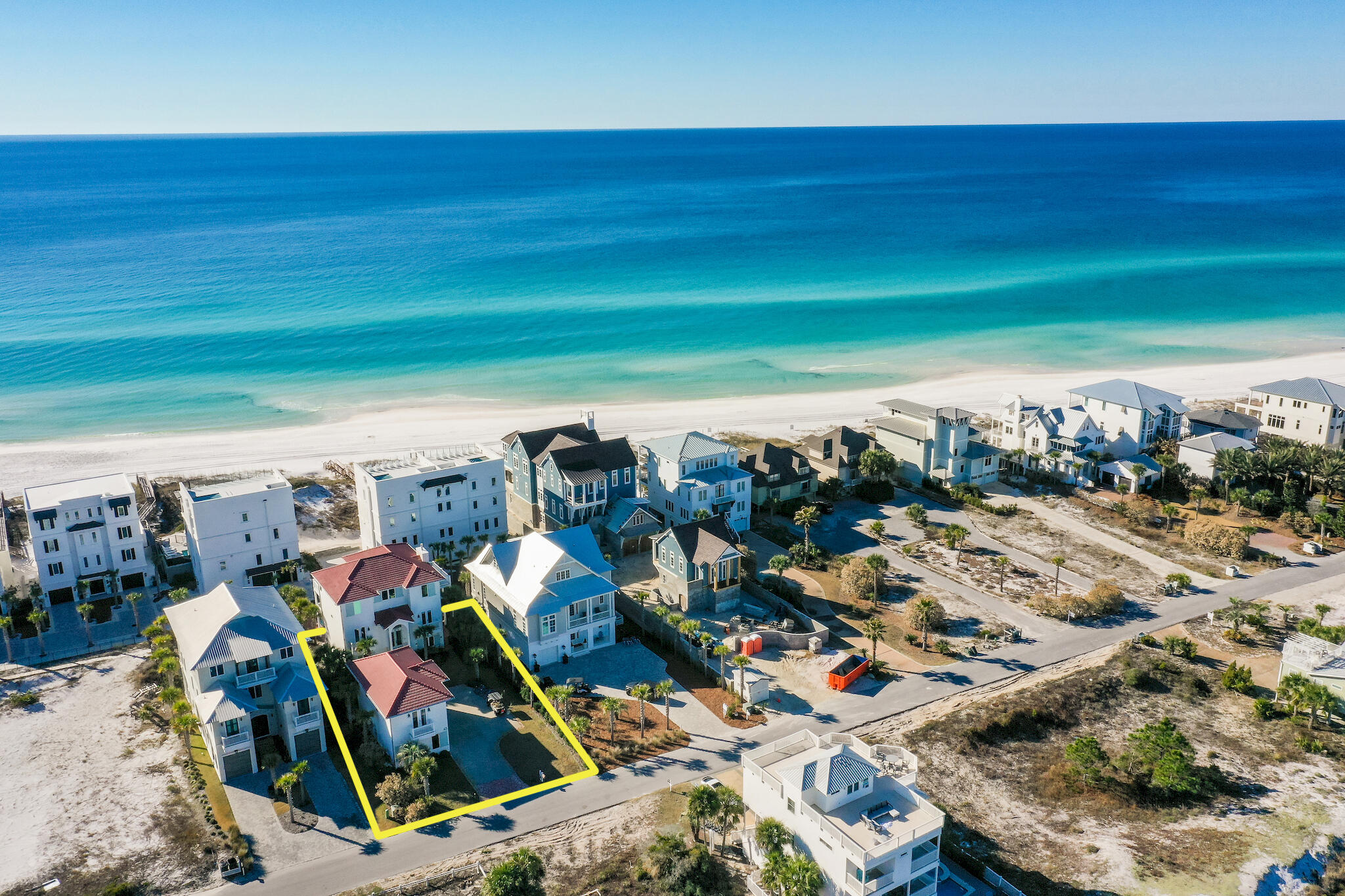 Pinch me! That's exactly what you'll say as the owner of this coastal beach home located in the heart of Seagrove Beach, south of 30A. Pinch Me is pure luxury that affords views of the Gulf and one of 30A's Coastal Dune Lakes, Eastern Lake. This property features a main house with six bedrooms, plus a carriage house above a three-car garage that boasts a seventh bedroom, with full kitchen and living room. This seven-bedroom property can serve as a primary or second home and has excellent rental income potential. From its eclectic artwork, to the cozy furnishings and thoughtful gathering spaces; every detail encourages conversation and relaxation. Enjoy the coastal breezes and the best of indoor-outdoor living while gathered around the private pool, dining on the screened ...