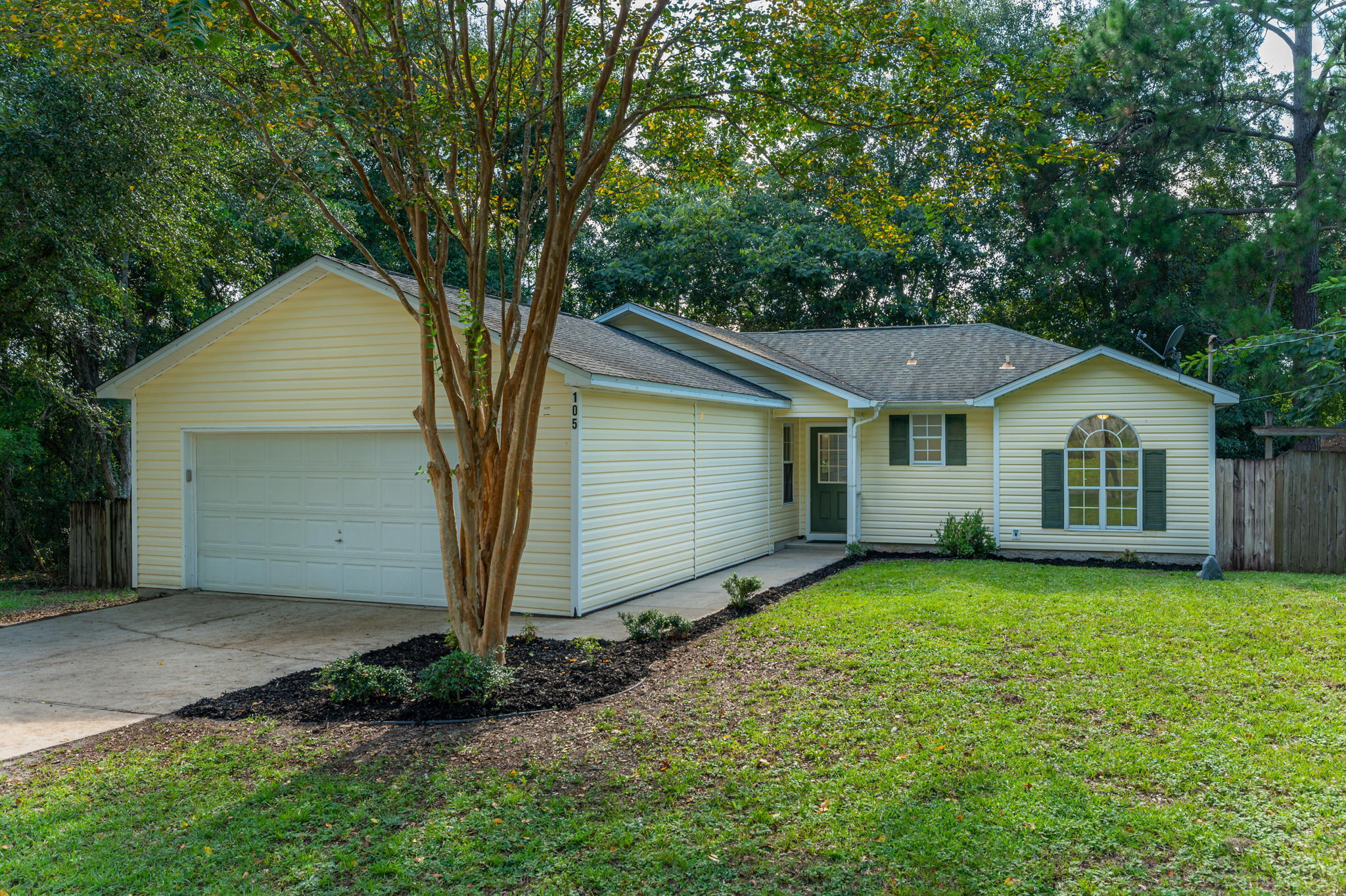 Ideal location just down the road from the first light in and out of Crestview! Make it to Duke in 10, Elgin in 20, and the beaches in 25. Large fenced in backyard featuring a covered back porch overlooking a scenic creek. Sitting on 3/4 of an acre, this lot size is hard to find this far south in Crestview. With brand new floors, paint, and renovated bathrooms and kitchen, this ideally located home is ready for you and your family.