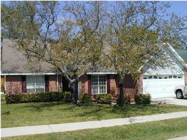 Charming home in a great neighborhood! 5 BEDROOM home with 3 FULL bathrooms. STAINLESS APPLIANCES,including refrigerator, smooth-top range, microwave, Washer & Dryer. Kitchen island with butcher block top. TILE in kitchen, breakfast room,laundry room & in ALL 3 bathrooms. SOLID-SURFACE kitchen counters. Home is located in Shalimar Commons, a very desirable & attractive neighborhood with sidewalks located near Meigs Middle School. Lots of WINDOWS and great natural LIGHT. Features a spacious great room with a cathedral ceiling & a beautiful gas FIREPLACE. Separate formal dining room. Offering an incentive for Active Duty Military Families. Call for Details. Call for details