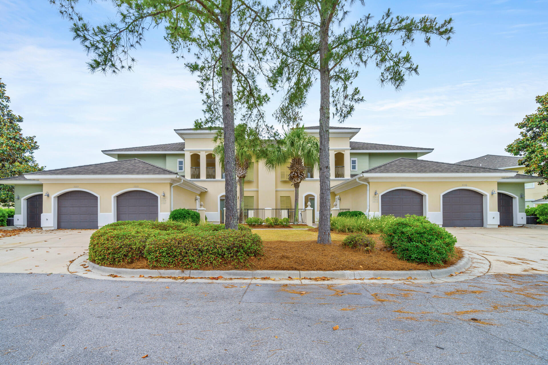 This beautiful condo located on the beachside of Sandestin is overlooking the 15th fairway and green of the Baytowne golf course and is just a few steps from the neighborhood pool. The living area, dining area and kitchen are very open and great for entertaining. It is the beautiful furnishings that make this a MUST-see unit. The master bedroom, which also opens to the porch is spacious with an updated master bath with double vanities, separate shower and a jacuzzi tub. There are two additional bedrooms with baths. The large porch which opens up to the golf course is perfect for relaxing and watching the golfers go by. The unit is just a short golf cart ride to the beach, Grand Boulevard and Baytowne Wharf for shopping and dining.There is also a GARAGE and large storage closet for beach toys. A six seater golf cart can be purchased at a reasonable price. Sandestin Beach and Golf Resort has beach access, 4 golf courses, tennis courts and pickleball courts. There is also a marina with a restaurant and The Village at Baytowne Wharf with many shops and restaurants. If you enjoy walking, jogging or biking there are miles of exercise paths.
