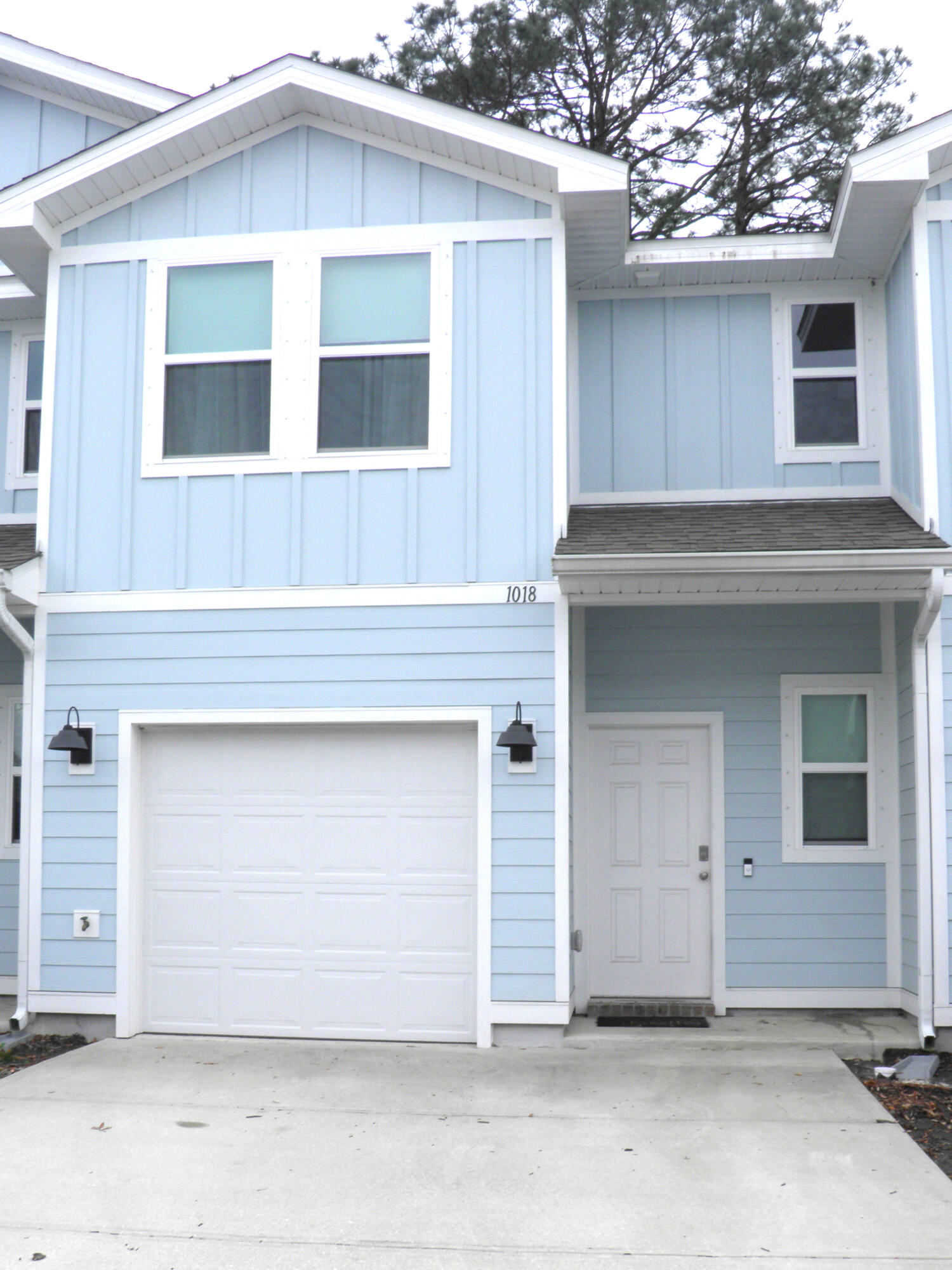 Nearly new 2023 build 3BR & 2 1/2 BA smart town home with ASSUMABLE MORTGAGE of 5.75% - buyer must qualify. With acceptable offer, Seller is offering $5000 towards Buyers Closing Costs/Prepays when using Mead Law and Title to close. Low HOA fees of $77/month includes landscape maintenance. Private back patio/deck overlooking a small creek. Open design with neutral grays and whites. Stunning granite counters throughout kitchen and baths. All stainless appliances, quiet dishwasher, smooth top range, built in microwave, breakfast bar for extra seating & cozy dining area. Easy care wood look vinyl flooring on the main levels. Storm shutters included for lower home insurance rate. Conveniently located near Hurlburt & Eglin bases, shopping, medical care beaches & more!