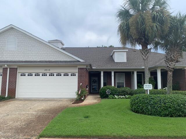 Location, Location! Close to all Destin has to offer. Shopping, beaches, dog park, high school etc... Unique one story floor plan with an attached 2 car garage. One year leases required in the neighborhood. No short term rentals.