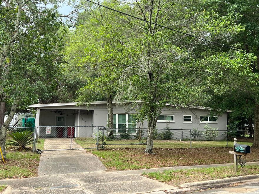 Investor Special in Crestview! This 3-bedroom, 1.5-bath home offers 1,038 sq ft of potential on a fully fenced 0.24-acre corner lot. Built in 1955, it features key updates including newer windows, HVAC, water heater, and electrical--saving you on the big-ticket items. Surrounded by mature trees, the property includes a solid storage building in the backyard and plenty of space to enhance outdoor living. With a little elbow grease and vision, this could be a solid income-producing property or flip. Great location, strong bones--don't miss out on this investment opportunity!