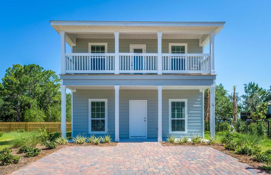 Welcome home to Tranquility by The Bay. This fabulous 3 BED 2.5 BATH is located in a quaint subdivision with only 15 houses and is within walking distance of the water where you can launch your canoe, kayak or stand up paddle board. It boasts of full length balconies off living room and master suite to view the bay sunsets and feel the tranquil Bay breeze from your front porch. Only minutes to the to the pristine beaches, dining and shopping in South Walton Co. Perfect investment property on lease program! Proof of funds or a lender pre-qual letter required to view property. No short term or vacation rentals.