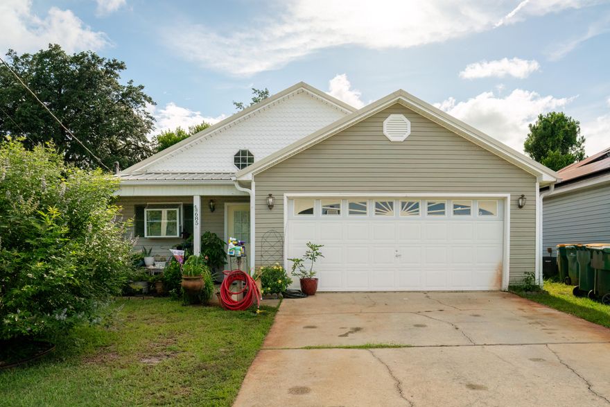 This charming 3 bedroom, 2 bath home is located in the heart of Ft. Walton Beach, making it perfect for first-time homebuyers. Under 7 miles from either Eglin AFB or Hurlburt Field. The property features a 2 car garage and a desirable split bedroom plan. In proximity to shopping centers, hospitals, and schools, it offers convenience and accessibility. The home also includes a covered patio and a low maintenance backyard with privacy fencing, providing a comfortable and private outdoor space. This is an ideal opportunity to own a lovely home in a prime location. .Buyer to verify all measurements and pertinent information.