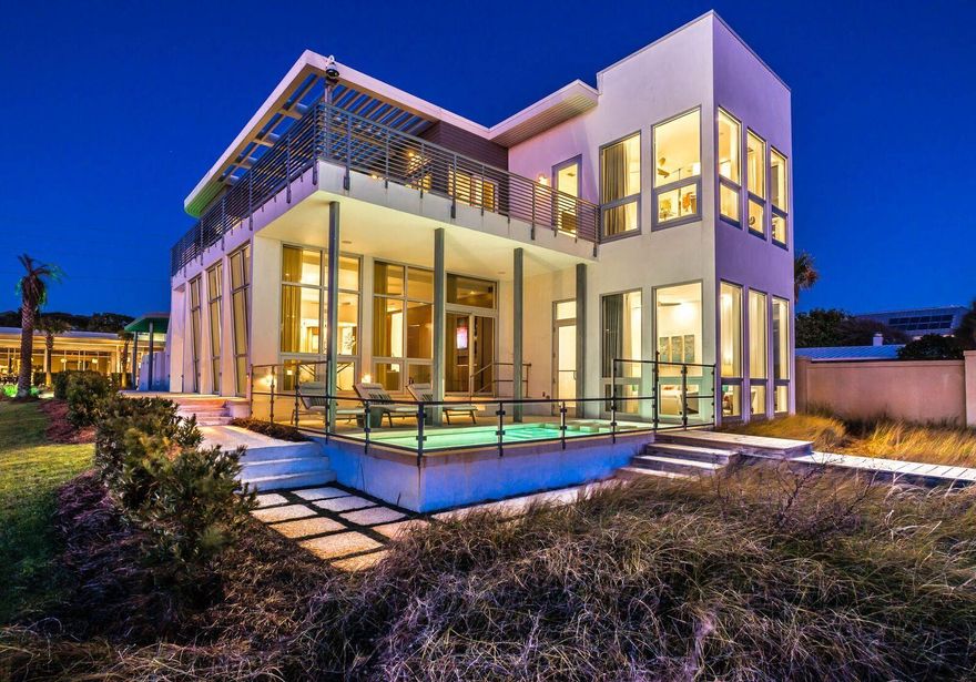GULF FRONT AND PRIME LOCATION IN OLD SEAGROVE! The ''Pinner House'' is situated gulf front in beautiful Seagrove Beach offering everything you need for an exclusive beach escape. From its modern, coastal decor to the amazing outdoor spaces, this home is sure to impress. Relax with your favorite beverage and watch the sun set over the Gulf of Mexico on the second floor porch or take a dip in the private heated pool that overlooks the pristine, white beaches of the Gulf of Mexico. This home offers five bedrooms, four bathrooms and two half baths, two kitchens and two separate living areas with each floor. Home is complete with Sonos Wireless Hi-Fi surround sound system as well as an elevator for ease of access between floors. Bike to Seaside or WaterColor in minutes to restaurants and shops Incredible investment opportunity with a proven rental history established.  