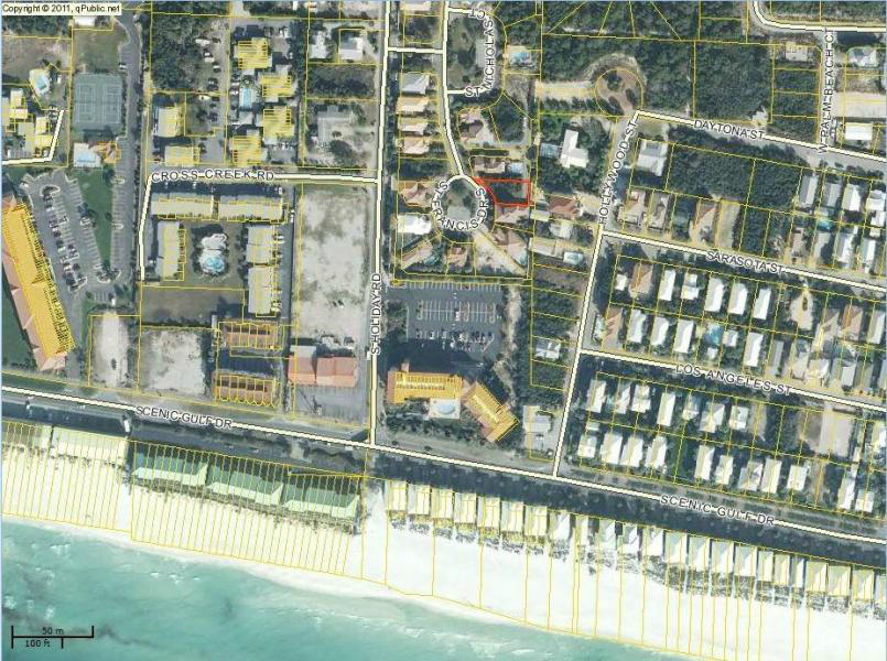 Lot is cleared and building plans to be provided by seller. So close to the beach, just a short walk! Emerald Waters Village is a gated community with deeded beach access. Two swimming pools are in neighborhood for owners and their guests to use. Short term rentals do really well at Emerald Waters! Start building your permanent residence or an investment rental property immediately - it's ready to go! All information is deemed reliable but not guaranteed. Seller is a licensed out of state Realtor.