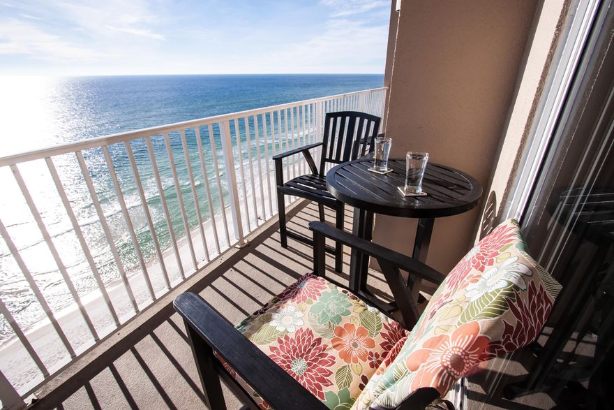Tastefully decorated much desired L floor plan located on the 10th floor. Unit grossed $23K in 2014. Tidewater has 636 feet of white sandy beach front, 2 outdoor lagoon pools, one indoor heated pool, 2 hot tubs, 2 steam rooms, 2 saunas, 2 -16 person Roman Spas, 2800 square feet exercise facility, game room, rental wave runners, tiki bar, indoor sandwich shop, movie theater in season, conference center, free wireless internet, 7 high speed elevators, smoke free environment, and covered walkway from parking deck and 20 minutes from a international airport. Discover the beauty of the emerald coast and spectacular sunsets directly on the Gulf.