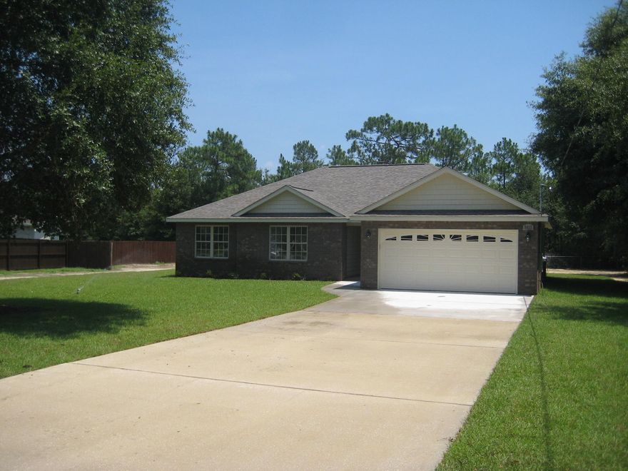 Brand new home on a level half-acre lot with a great location! Open and split floor plan. Three bedrooms and two baths with a large kitchen open to the living room. Home will feature tile in all wet areas and wood in the living room. Spacious bedrooms with upgraded carpet and padding. Estimated completion is 30 June so make an appointment to see this one before it is gone!