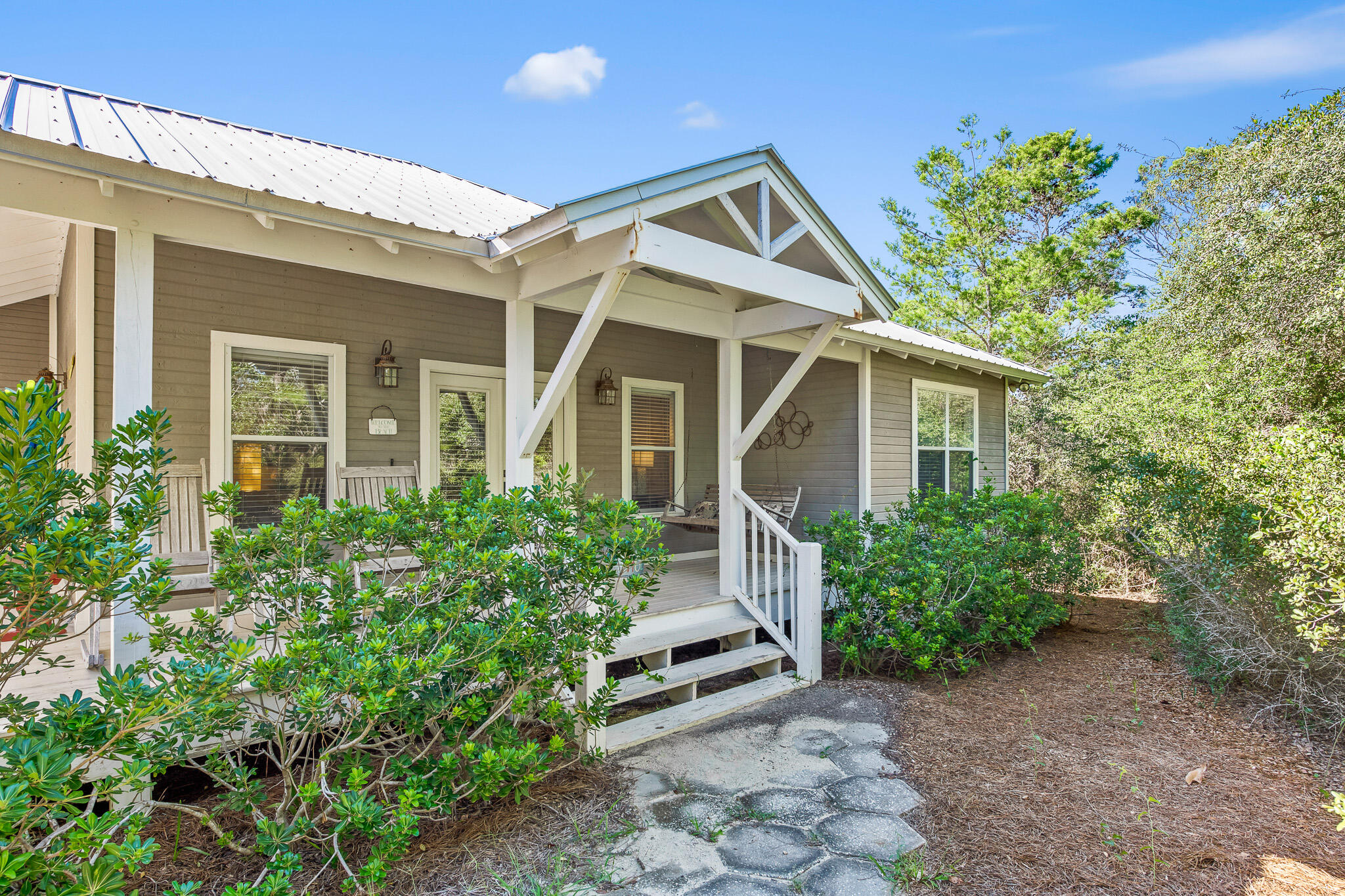 Rarely do opportunities like this come up! The perfect beach cottage in Blue Mountain Beach. This home features 3 bedrooms, 2 bathrooms, 4 neighborhood beach access points, and a private pool! The home sits on a massive 75x150 lot south of 30A located just steps away from the beach. Find out why everyone loves living in Blue Mountain Beach!Buyer to verify all information and dimensions. Information is deemed reliable but not guaranteed.