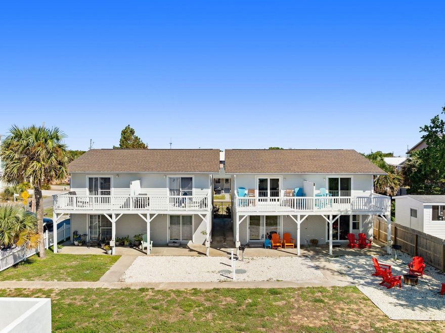 Located just one row back from the Gulf in the desirable Laguna Beach community, this income-producing **quadplex** offers the ideal combination of location, flexibility, and long-term value. Whether you're a seasoned investor or entering the market, this is a rare opportunity you don't want to miss.Two of the units are currently leased to reliable long-term tenants, providing consistent monthly income. The remaining two units are operating as short-term rentals, giving you the opportunity to capitalize on high-demand vacation traffic.Positioned on valuable land just steps from the beach, this property is perfectly suited for strong cash flow today and solid appreciation tomorrow. Don't miss your chance to invest in one of the Gulf Coast's most sought-after areas.