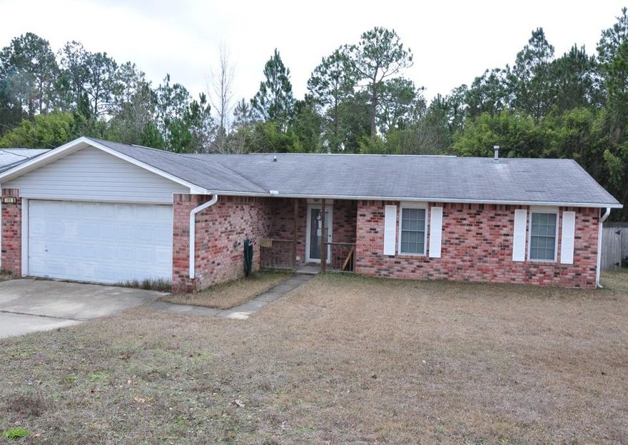 This is an REO property. Home is in need of some TLC, including new sheetrock, carpeting, and possibly new appliances. The location provides convenience, with quick access to all military bases, grocery stores, shopping, and beaches. Being sold ''AS-IS''.