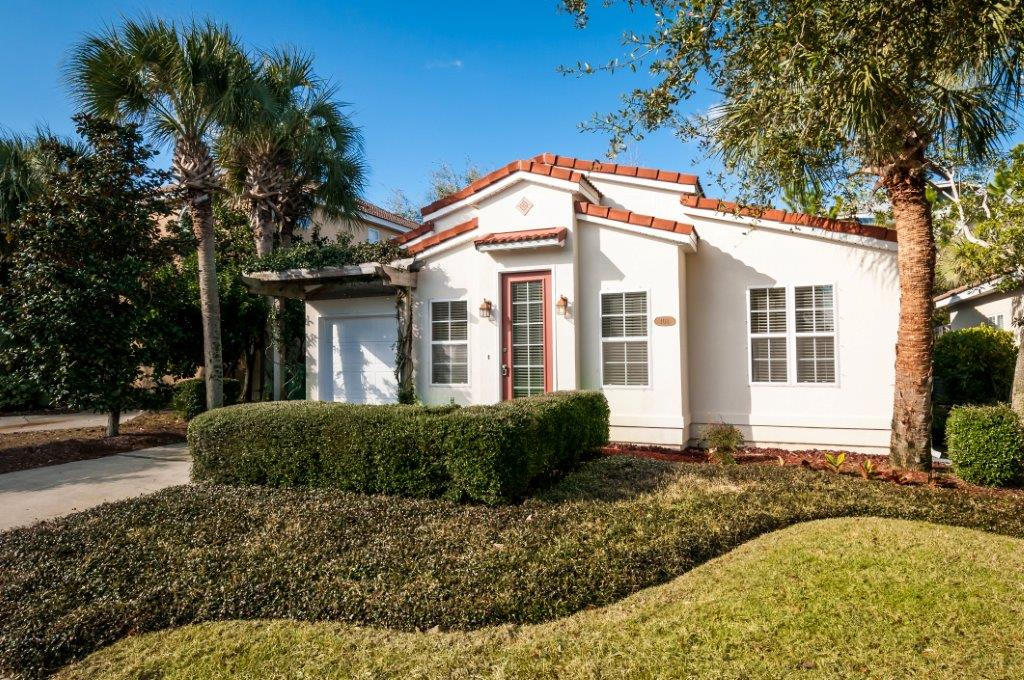 Great House in Tuscany Subdivision in Destin FL. This is a quality home built by Huff Builders. This property has never been rented and it is in fantastic condition. Tuscany is a Gated Community with a community pool and the homes feature Italian Architecture with tile roofs and stucco exterior.