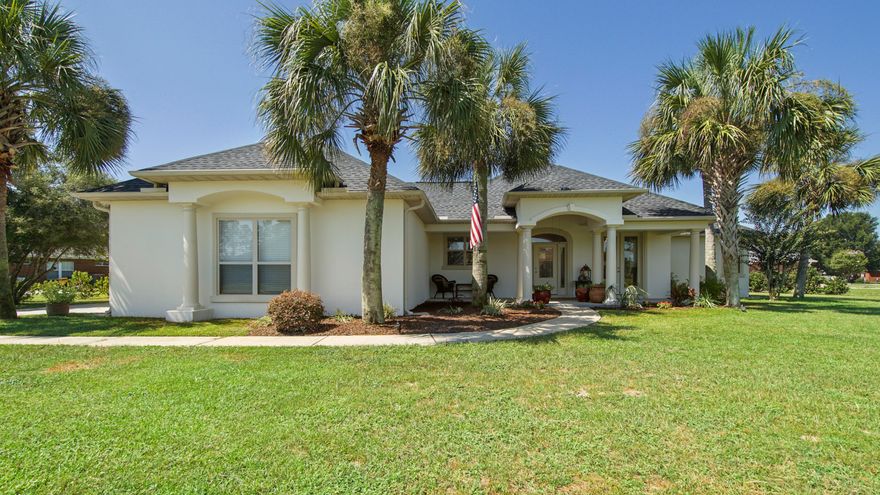 **MOTIVATED SELLERS** Welcome Home, this beautifully crafted 3-bedroom, 2-bathroom home located in the serene community of  Windswept Estates is a stunning property offering 2,221 square feet of thoughtfully designed living space, blending modern comforts with classic charm.  As you step inside, you'll be greeted by an open floor plan that features an abundance of natural light, accentuated by high ceilings and tasteful finishes. The spacious living area seamlessly flows into a gourmet kitchen, complete with granite countertops, stainless steel appliances, a new dishwasher, a new refrigerator, and plenty of counter space--perfect for entertaining guests or enjoying family meals. The home also features a formal dining room that can easily be transformed into a home office, offering versatility to suit your needs. The primary suite is a true retreat, boasting a walk-in closet and an en-suite bathroom with dual vanities, a soaking tub, and a separate shower. Two additional bedrooms provide ample space for family, guests, or a home office. Recent upgrades add to the home's appeal, including a brand-new roof, a new lawn pump, and a 5-year-old HVAC system. You'll also enjoy the convenience of a one-year-old water heater and new ceiling fans throughout the home.  Outside, the property continues to impress with a spacious backyard and large screened in patio , offering the ideal setting for outdoor dining, relaxation, or play.  Located in the desirable Windswept Estates community, this home is just minutes from top-rated schools, shopping, and the beautiful beaches of the Emerald Coast. Enjoy access to community amenities including a golf course, pool, and parks.

Don't miss the opportunity to make 1464 Brushed Dune Cir your new homeschedule a showing today!