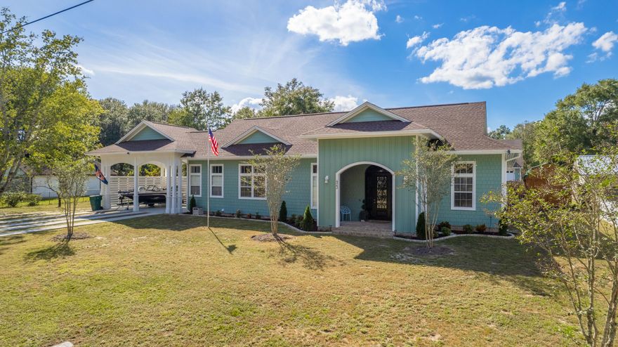 This impeccably maintained stunning home offers a backyard oasis perfect for entertaining, an additional living space off the kitchen, In-Law suite and incredible finishes throughout. You'll note the West Indies/Caribbean style floor plan, unique custom ceiling features and the abundant natural light flooding into the home. Enjoy the tropical splendor in the courtyard with a shady sitting area under the pergola, new brick pavers, new landscaping, rubber mulch and a waterfall/pond to add to the ambiance. The kitchen features a WOLF gas stove with a dual ovens and 2 skillets, beautiful cabinetry with an abundance of storage, dual dishwashers, built-in fridge, a microwave, built-in coffee station, fish and vegetable steamer under the coffee station and a large bar suitable for seating for 6.