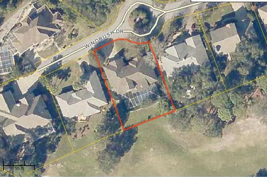 Bay views from most of this brick home in the gated Southwind community in Bluewaterbay. This home sits on the 3rd green near the 4th tee box of Marsh Course of Bluewater Bay. Enter the front door and you are greeted with beautiful scenery looking thru the home to the updated pool and golf course. The pool is gated for peace of mind with the little ones. To the left of the entry is the Master suite with sliders out to the Screened lanai, under roof so you can use it year round with out worry. Great Bay views from your bed in the great Master! The Master Bath has been nicely updated as well. The large walk in close can be accessed from either the master or the bath! Further down the hall are 2 more spacious bedrooms on the front of the home and an additional bathroom.